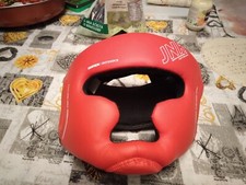 HB CASCO BOXE KICK BOXING CASCHETTO GRIGLIA PROTEZIONE MMA ARTI MARZIALI BLU