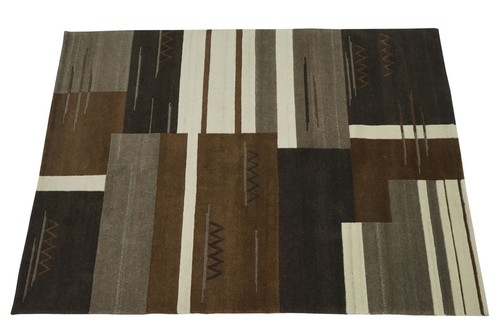 Tappeto braun beige - beige, grigio