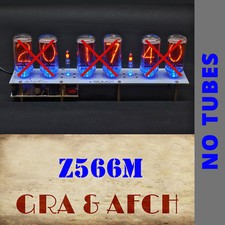 Orologio Nixie Tubes su Z566 ZM1042 con prese assemblate, Arduino comp. NO TUBI