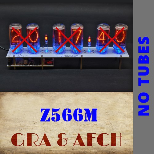 Orologio nixie tubes - tubes, su