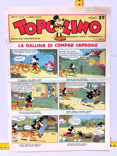 Topolino giornale 137 - topolino,