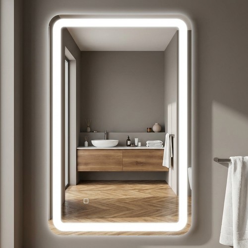 Specchio bagno con luci led - specchio,