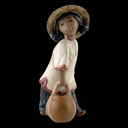 Lladro chinese girl - "chinese, girl"