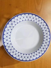 PIATTO FONDI  Cipa in Porcellana PORCELLANE ITALY Vintage Design  Blu