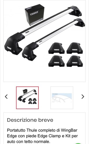 Barre portatutto thule bmw - bmw, x2
