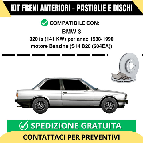 Kit freni anteriori bmw - anteriori, 3