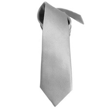 Cravatta elegante grigio chiaro per feste ed eventi