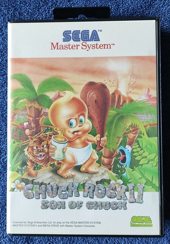 Sega master system chuck rock - sega,