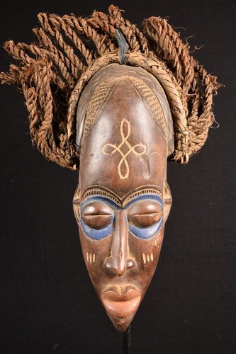 Autentica maschera chokwe - un'autentica,