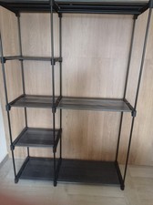 ARMADIO GUARDAROBA APERTO, STAND APPENDIABITI 