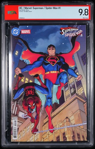 Marvel superman spider man - dc/marvel:, superman/spider-man