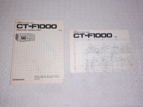 Pioneer f1000 istruzioni - pioneer,