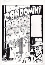STEFANO ZATTERA - Tavola originale Earl Foureyes: Condomini p.1
