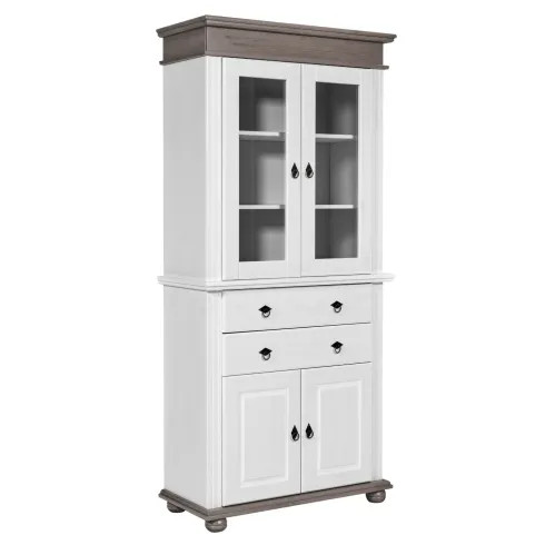 Vetrina credenza legno - credenza,