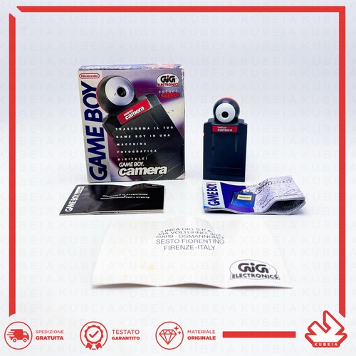 Nintendo game boy camera - game, nero