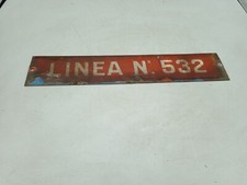 Insegna Smaltata Regie Ferrovie FS Treno Ferrovia Stazione placca targa smalto 