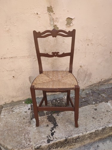 Sedia camino antica - sedia,