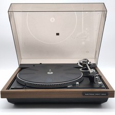 Dual Electronic Direct Drive (CS-704) Nero/Legno - Turntable - Condizioni BUONE!