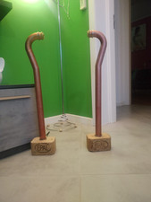 Coppia Lampade Da Terra Stile Industriale Artigianali