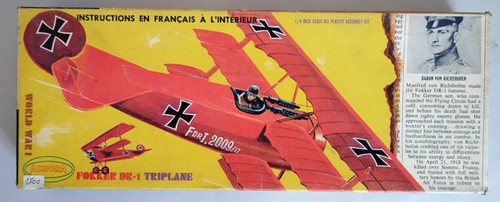 Fokker triplane aurora - triplane-, aurora-