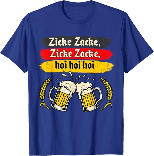 Shirt unisex zicke zacke - unisex, hoi
