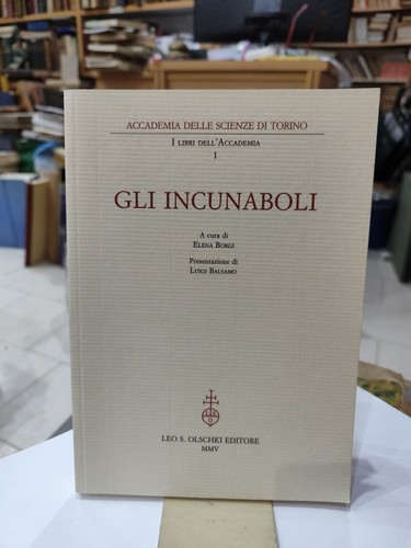 Gli incunaboli cura di - incunaboli,