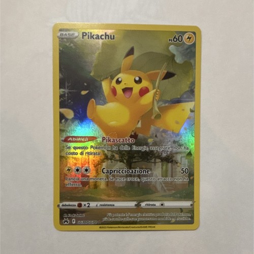 Pokémon tcg pikachu - pokémon, holo