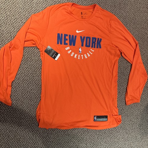 Knicks nike shirt manica - knicks,