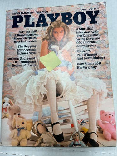 Playboy magazine april - april, 1976
