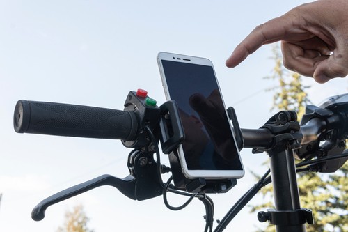 Supporto telefono per - , bici