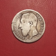 Belgio Moneta 1 Franco 1887