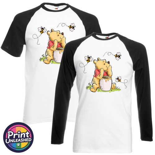Shirt baseball classica pooh - baseball,