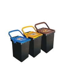 Pattumiera per la raccolta differenziata LT 35 con stampa IML