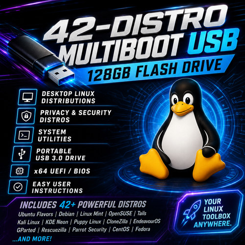 Linux distris mega - 42-in-1,
