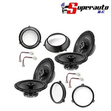 MACROM Kit completo fit FIAT Panda 2 Serie Anteriore e Posteriore casse auto