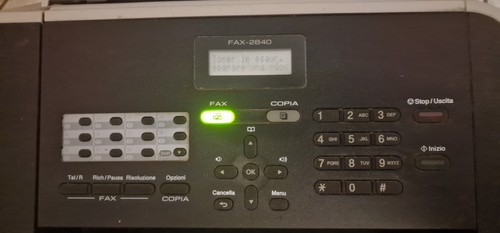 Brother fax 2840 laser - fax,