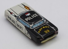 macchinina latta police dept patrol 33 made japan polizia macchina modellino