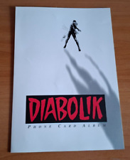 FOLDER DIABOLIK CON SCHEDE TELEFONICHE ATW NUOVISSIMO