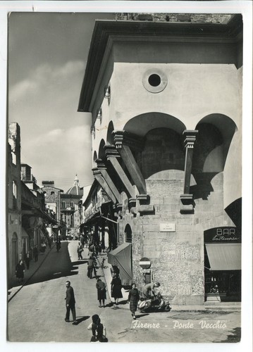 1954 firenze ponte vecchio - 1954,