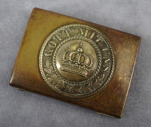 Ww1 fibbia cintura tedesca - ww1,