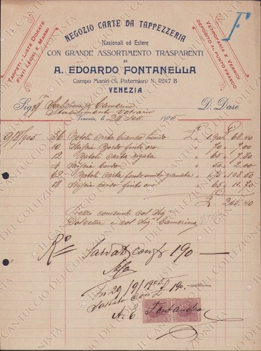 1905 venezia negozio carte - 1905,