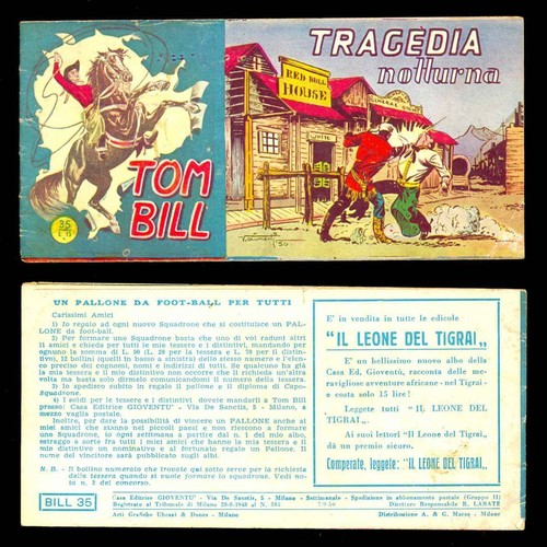 Tom bill 35 tragedia - n°,