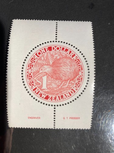 Nuova zelanda 1991 kiwi rosso - nuova,