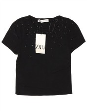 T-shirt donna Zara crop top UK