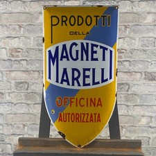 Insegna smaltata MAGNETI