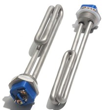 Elemento scaldabagno solare 240V DN25 1" BSP acciaio inox 1KW-3,5KW