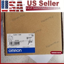 New OMRON NJ501-1300 PLC
