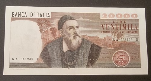 Ventimila 20000 lire - 20000, tiziano