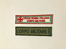 PATCH LINEARE C.R.I. CORPO MILITARE - VARI MODELLI