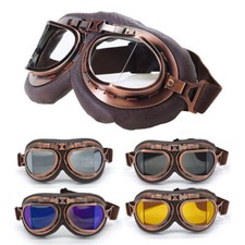 Occhiali da moto steampunk